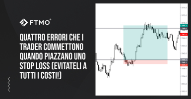 Quattro errori che i trader commettono quando piazzano uno Stop Loss (evitateli a tutti i costi!)