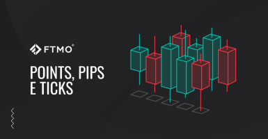 Points, pips e ticks