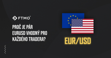 Proč je pár EURUSD vhodný pro každého tradera?