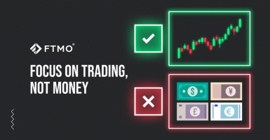 Concentre-se no trading, não no dinheiro