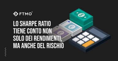 Lo Sharpe Ratio tiene conto non solo dei rendimenti, ma anche del rischio.