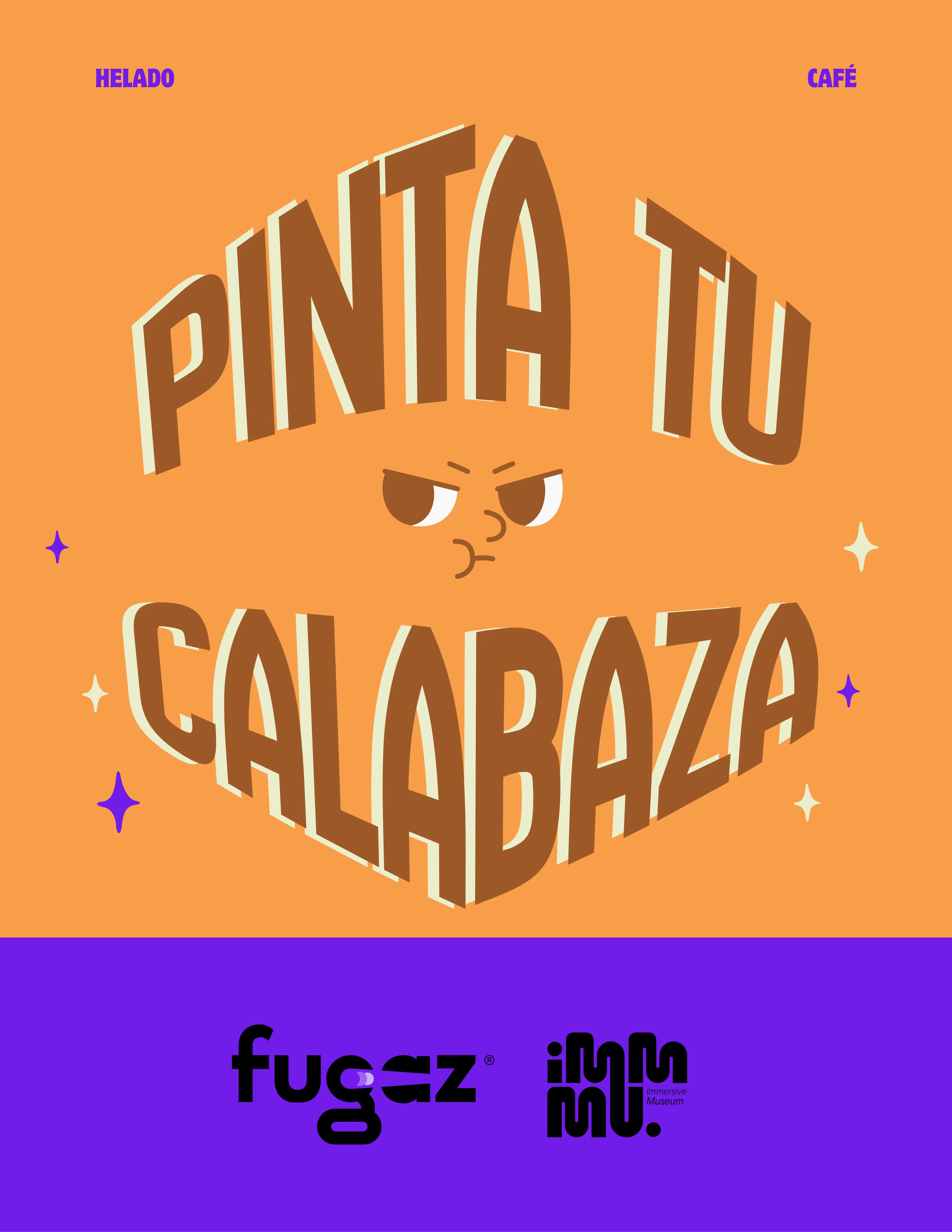 Pinta tu calabaza 🎃IMMMU Roma