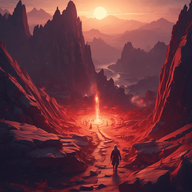 Greg Rutkowski 3D Renders: Aerial View Concept Art with Beautiful Lighting