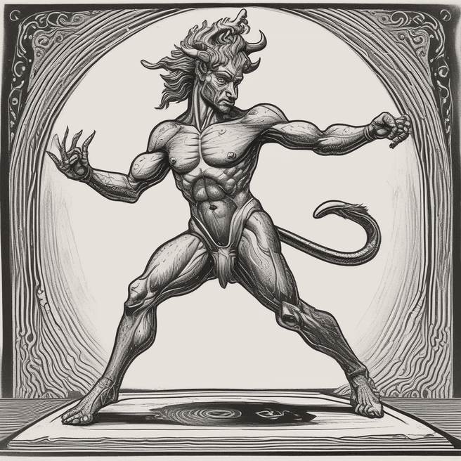 Mythical Centaur Performing Martial Arts in Unreal Engine - SEO Title