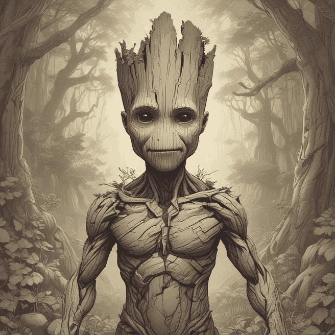 I Am Groot - Generate Your Own Unique Groot Quote Image with Fulgent AI