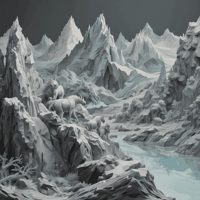 Introducing Fulgent AI: Cyberpunk Assassin 3D Sculpt & Modern Art by Pixar