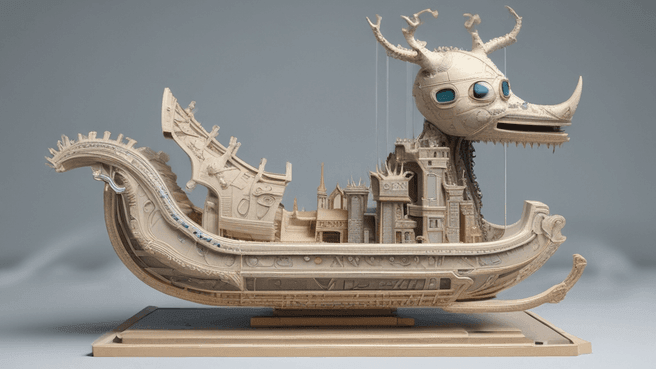 Explore Unique 3D Art by Jean-Michel Basquiat: Detailed Renderings & Intricate Sculptures