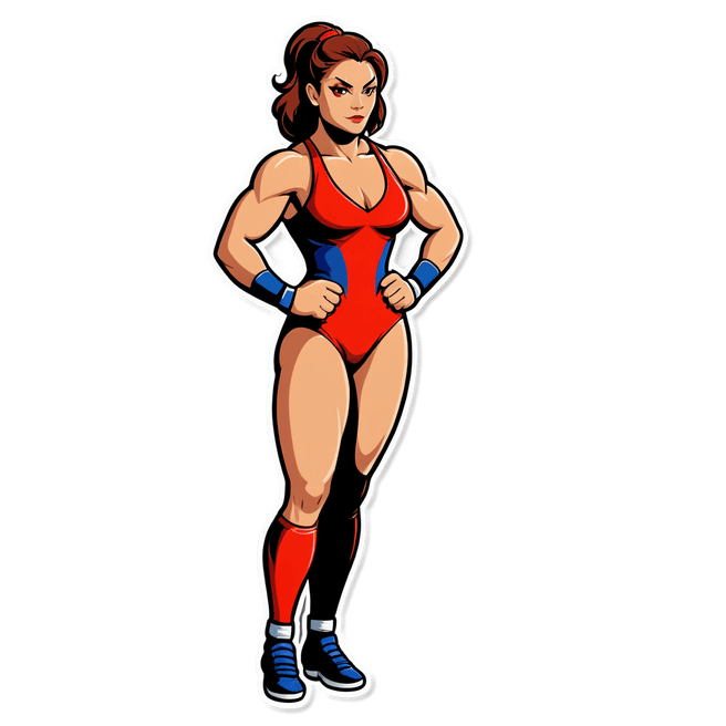 Discover Stunning Images of Female Wrestlers with Fulgent AI