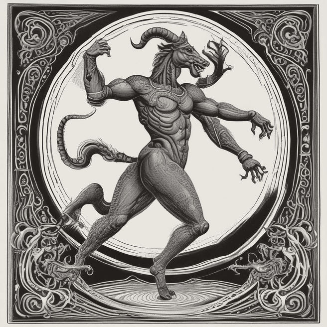 Mythical Centaur Performing Martial Arts in Unreal Engine - SEO Title