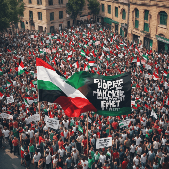 Palestine Rally: Our Hope Isn't Lost Yet - Inspiring Images