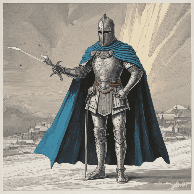 Discover Felix Nadar's Medieval Knight in Shining Armor and Other Unique Images