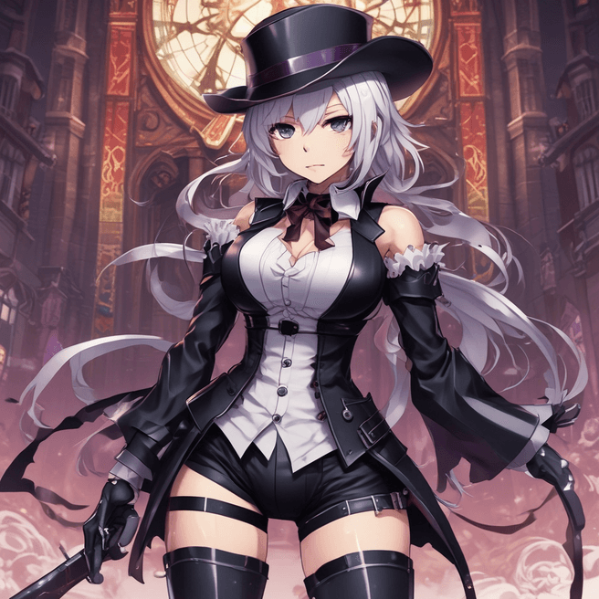 Enigmatic Jack the Ripper Assassin Illustration | Fulgent AI