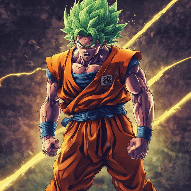 Stunning Dragon Ball Z Broly 4K Wallpaper - Get the Best at Fulgent AI