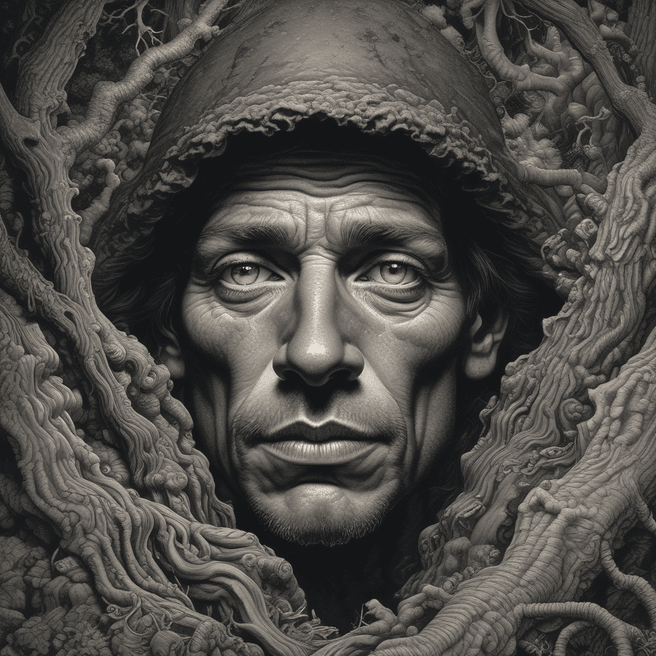 Mysterious Hyperrealistic Illustration | Artistic Styles Harmony