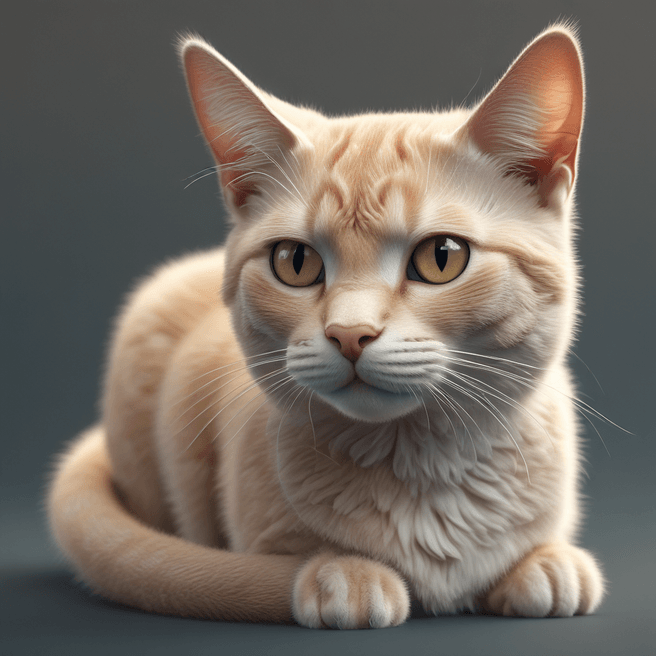 Stunning 3D Cat Render | Realistic Feline Images - Fulgent AI