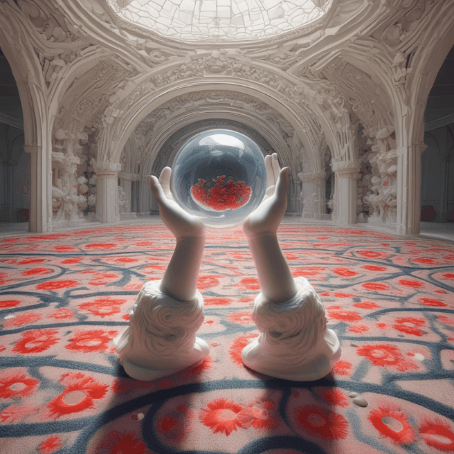 Explore HD Art: Google Magic, Bracelet, Floral Rug & More