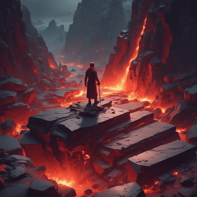 Greg Rutkowski 3D Render Concept Art with Beautiful Lighting in Unreal Engine