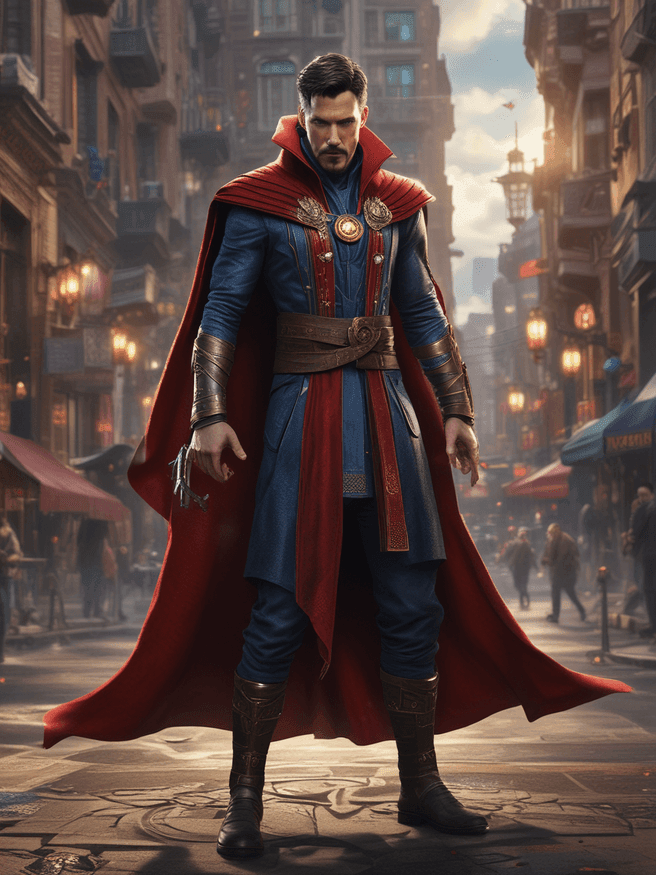 Explore Dr. Strange in 3D: Unveiling the Illusion