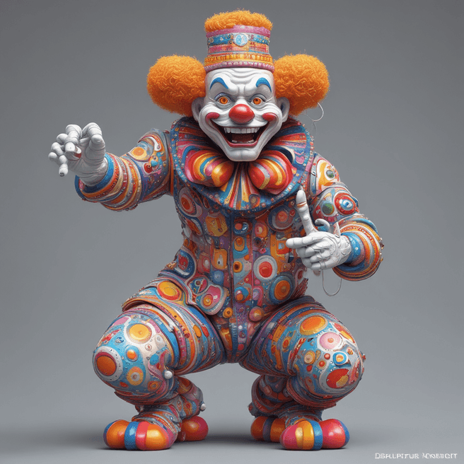 Fulgent AI: Carnival Clown, Sit-ups, Zbrush Sculpt & More - Gustave Klimt Inspired Designs