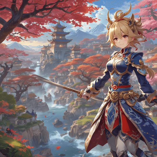 Genshin Impact 4K Super Resolution Wallpaper: Stunning Visuals for Your Device