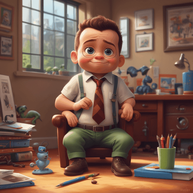 Fulgent AI: Create Stunning Baby Boss Pixar-Style Portrait