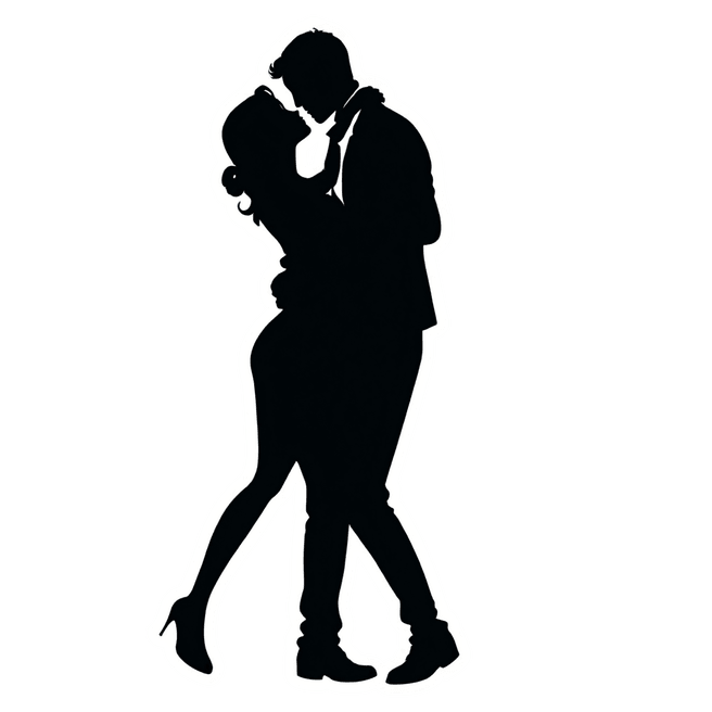 Romantic Couple Embracing in Beautiful Setting | Fulgent AI