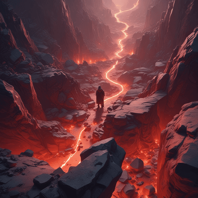 Stunning Concept Art 3D Render in Unreal Engine: Aerial View by Greg Rutkowski