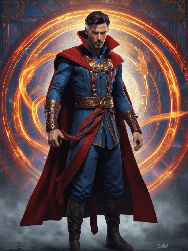 Explore Dr. Strange in 3D: Unveiling the Illusion