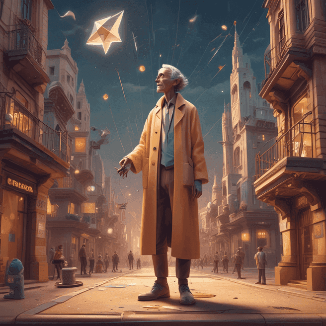 Explore Imaginative Art with Dust Coat & Anti-Gravity Boots in City of Gems