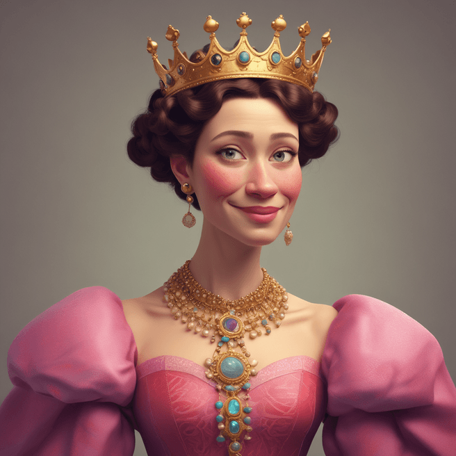 Royal Pixar Style Portrait Generator - Fulgent AI