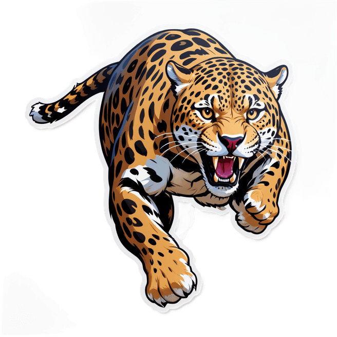Fierce Jaguar Hunting: Captivating Image Generation | Fulgent AI