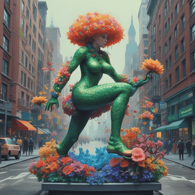 Explore Diverse Visual Creations: Snow Boots, 3D Sculpt, Mosaic & More