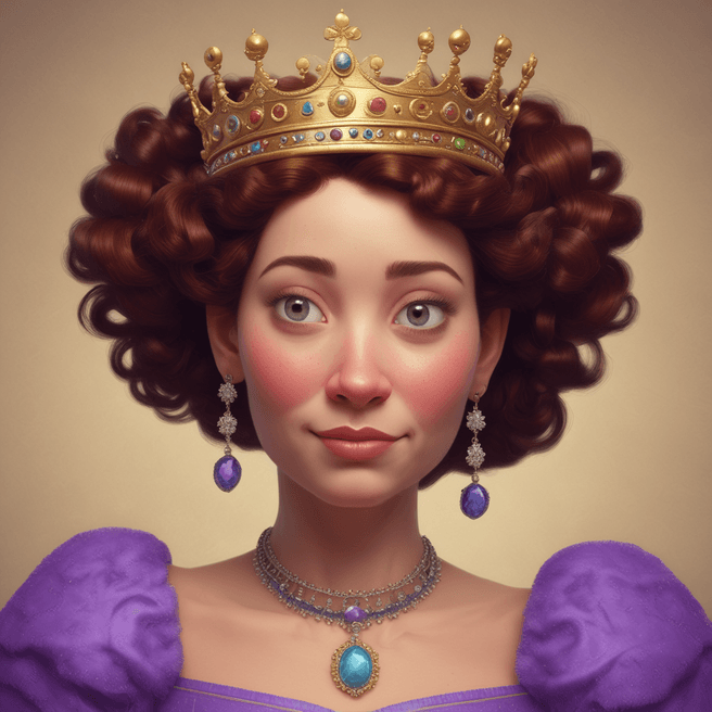 Royal Pixar Style Portrait Generator - Fulgent AI