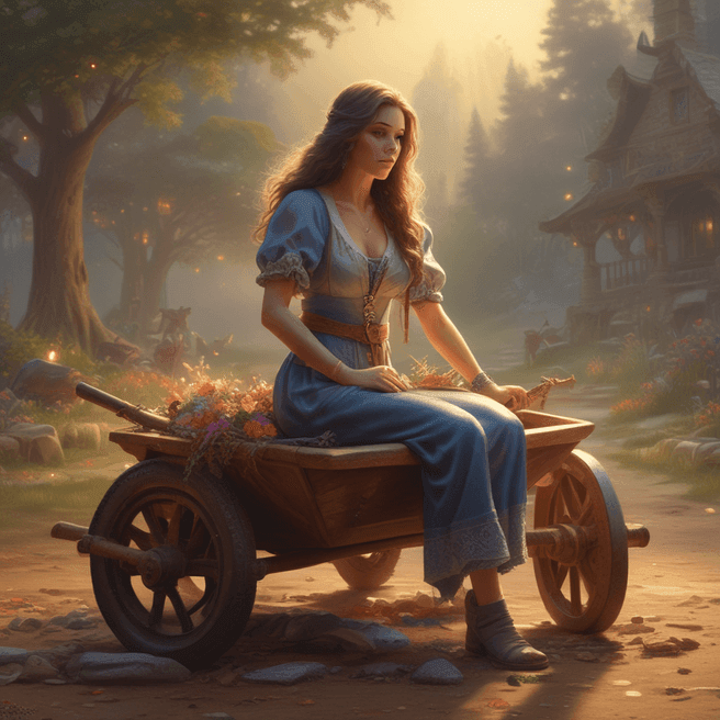 Enchanting 3D Renders & Impressionistic Oil Paintings: Thomas Kinkade-Inspired Art Collection