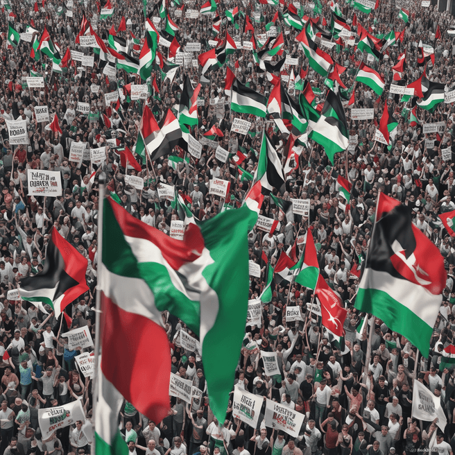 Palestine Rally: Our Hope Isn't Lost Yet - Inspiring Images