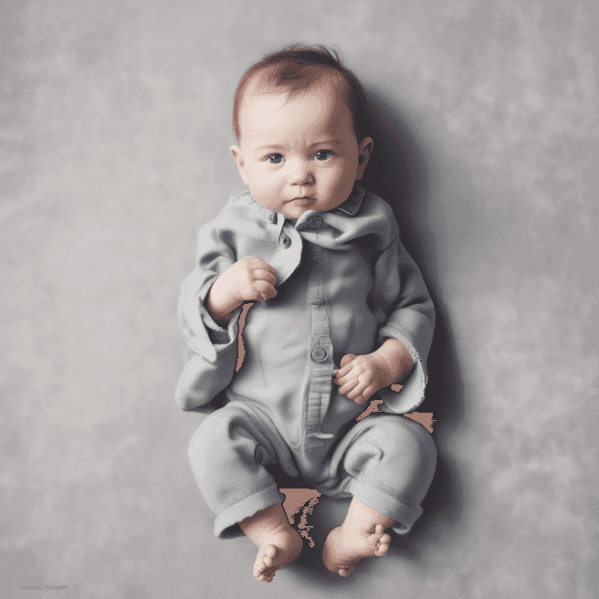 Adorable Baby Portrait in Pixar Style: Instantly Create Custom Images