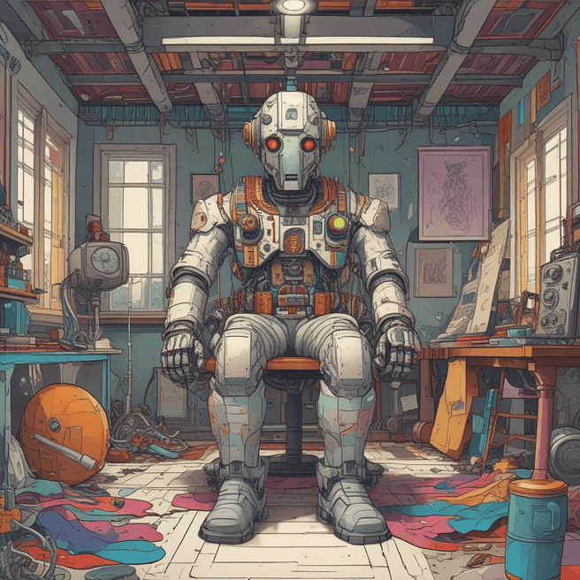 Explore Sam Browne Belt in Graphic Novel Art by Wassily Kandinsky