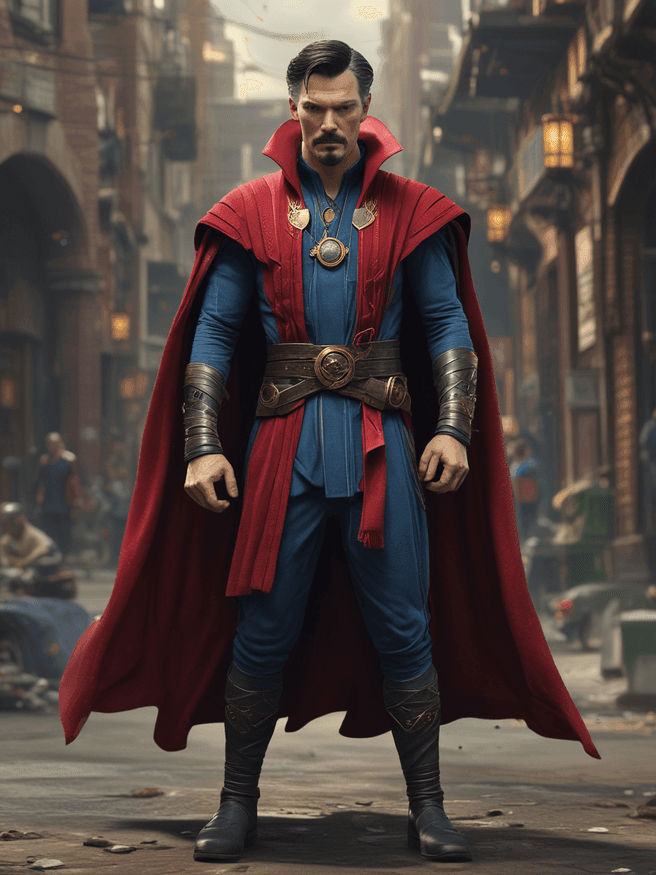Explore Dr. Strange in 3D: Unveiling the Illusion