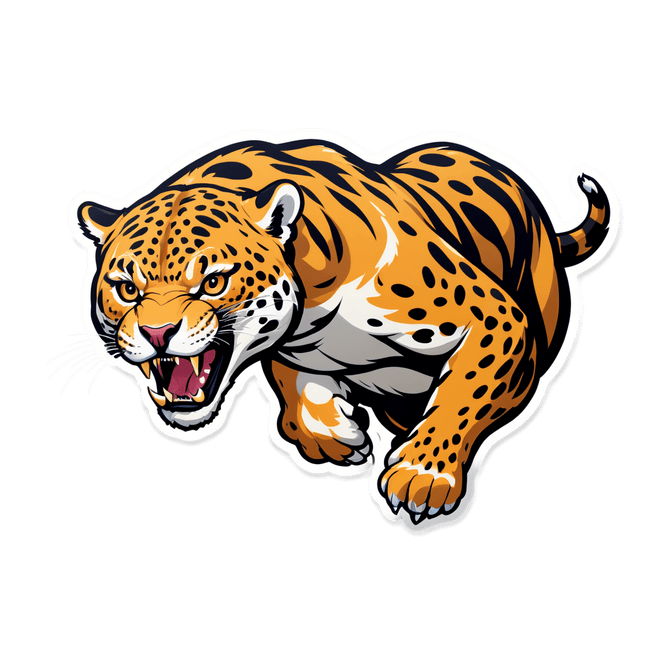 Fierce Jaguar Hunting: Captivating Image Generation | Fulgent AI