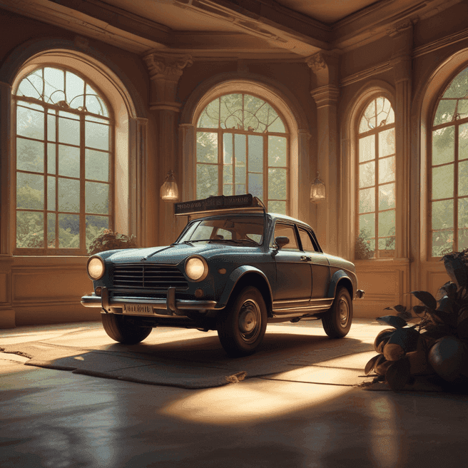 Fulgent AI: Caravaggio Cinematic Environment Design & Neoclassical Art Inspired Models