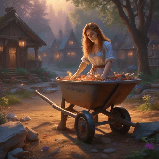 Enchanting 3D Renders & Impressionistic Oil Paintings: Thomas Kinkade-Inspired Art Collection