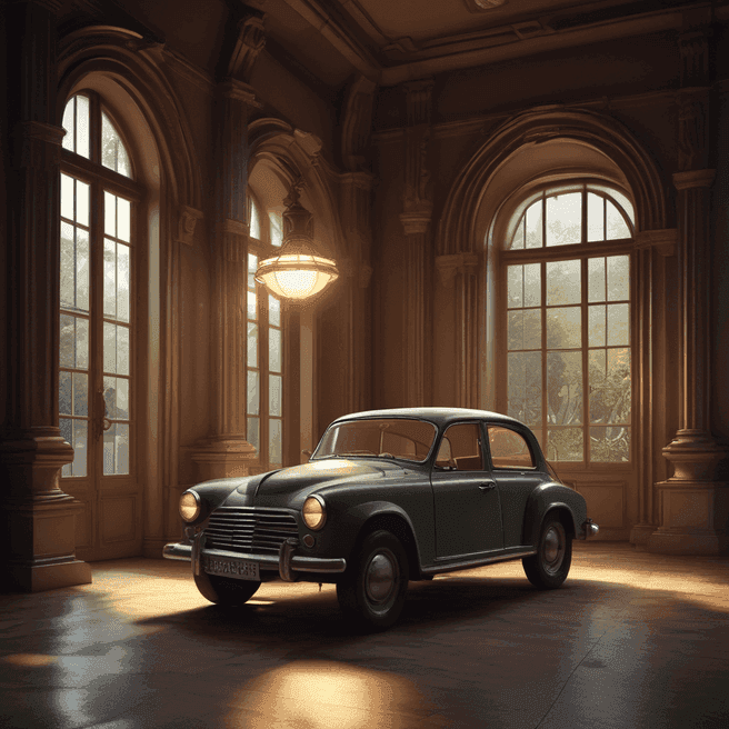 Fulgent AI: Caravaggio Cinematic Environment Design & Neoclassical Art Inspired Models