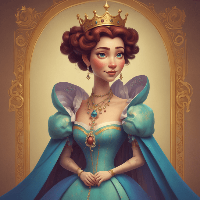 Royal Pixar Style Portrait Generator - Fulgent AI