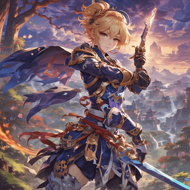 Genshin Impact 4K Super Resolution Wallpaper: Stunning Visuals for Your Device