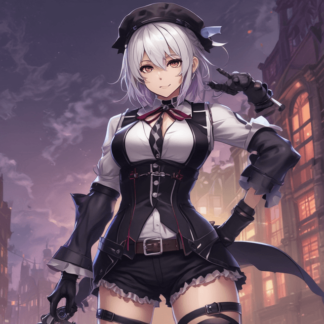 Enigmatic Jack the Ripper Assassin Illustration | Fulgent AI