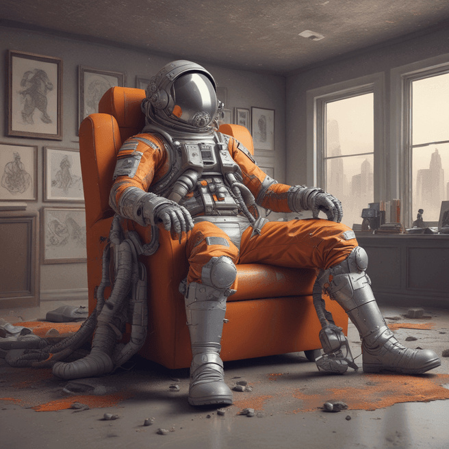 Exploring Surreal Art with Astronaut Cowboy and Dadaist Inspirations