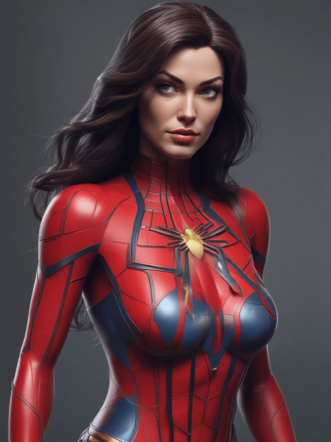 Create Stunning Spiderwoman 3D Images with Fulgent AI
