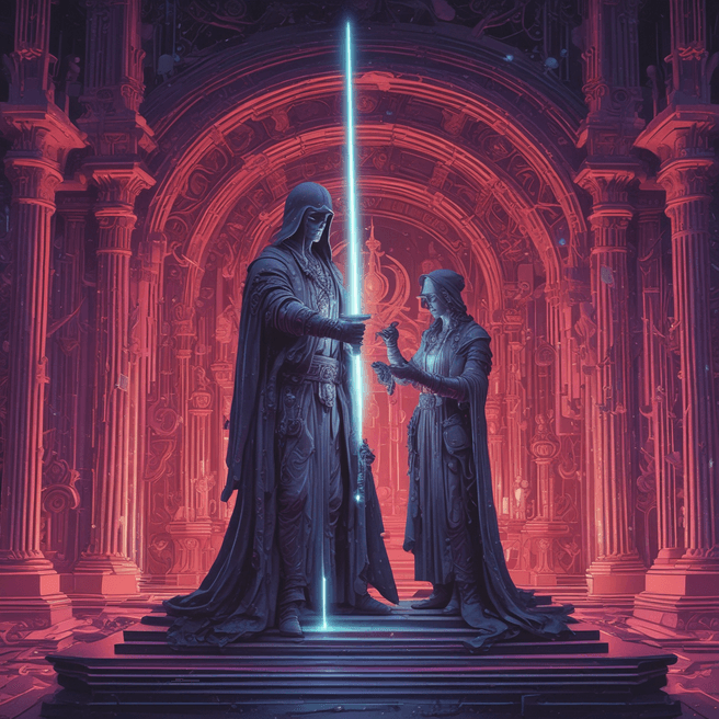 Futuristic Space Pirate Art: Zbrush Sculpt & Synthwave Environment Design