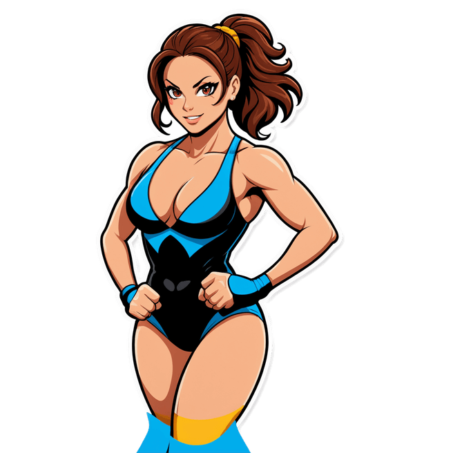 Discover Stunning Images of Female Wrestlers with Fulgent AI