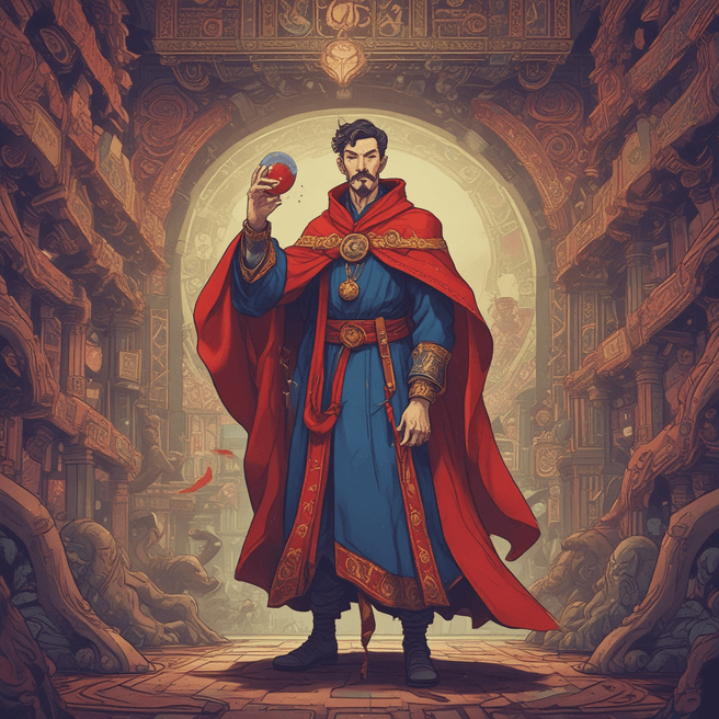 ghibli style dr strange